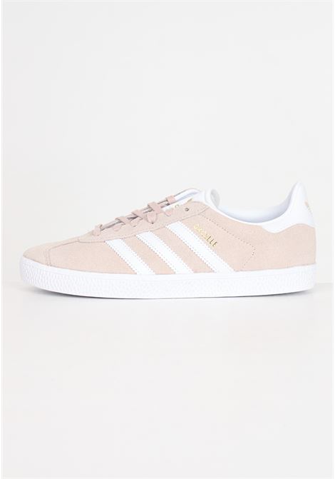 GAZELLE J women's pink and white sneakers ADIDAS ORIGINALS | H01512.